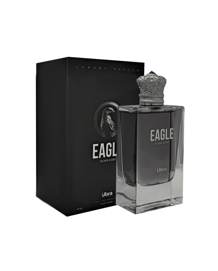 ادکلن۱۰۰ میل مردانه اولترا ویرچوآل مدل Silver Scent Eagle
