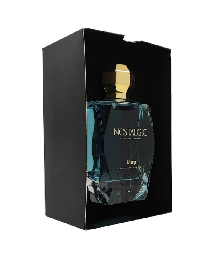 ادکلن ۱۰۰ میل مردانه اولترا ویرچوآل مدل Blue du chanel Nostalgic