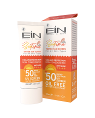 کرم ضد آفتاب رنگی مدل Light Beige با SPF+50 ای آی ان