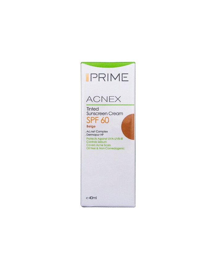 کرم ضدآفتاب رنگی SPF60 پرایم