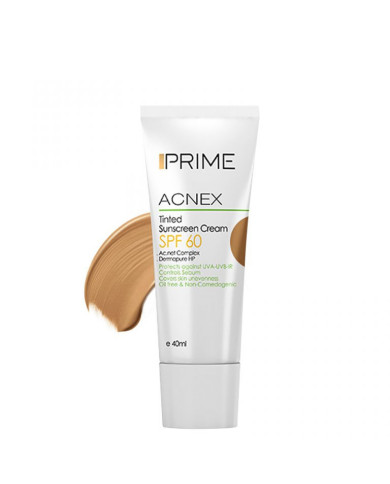 کرم ضدآفتاب رنگی SPF60 پرایم