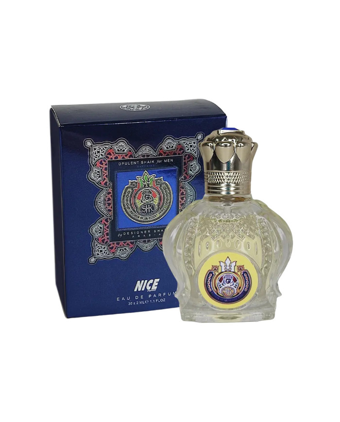 ادوپرفیوم مردانه3p میل طرح اصلی نایس Nice مدل شیخ کلاسیک Shaik Opulent Classic No 77 حجم 30 میلی لیتر طرح مارک