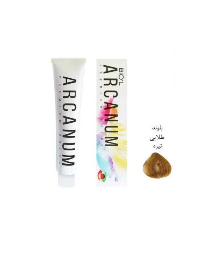 رنگ مو آرکانوم Arcanum شماره 6.3 بلوند طلایی تیره
