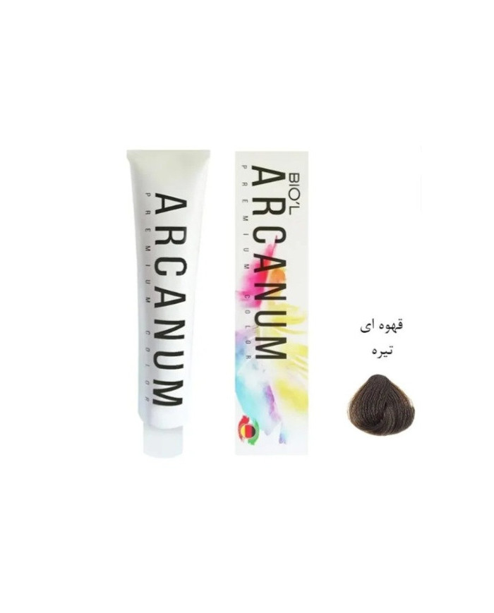 رنگ موی آرکانوم شماره 3.0 رنگ قهوه‌ای تیره