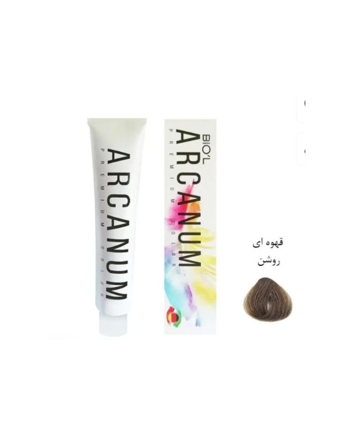 رنگ مو آرکانوم Arcanum شماره 5.0 قهوه ای روشن