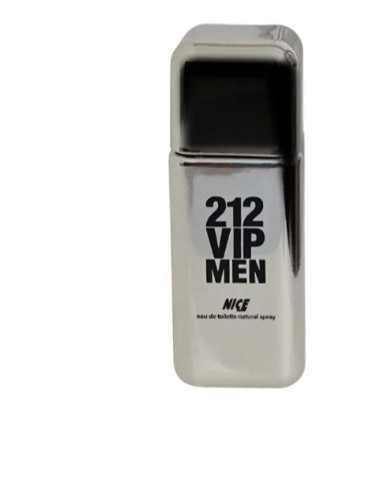 ادکلن مردانه نایس Nice مدل ۲۱۲ وی آی پی Carolina Herrera 212 VIP حجم 30 میلی لیتر طرح مارک