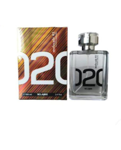 ادوپرفیوم اسکلاره Sclaree مدل ملکول Molecule 02 حجم 100 میلی لیتر طرح مارک