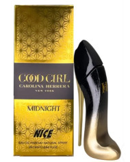 ادوپرفیوم مینیاتوری زنانه نایس پاپت Nice مدل گود گرل میدنایت Good Girl Midnight حجم 30 میلی لیتر