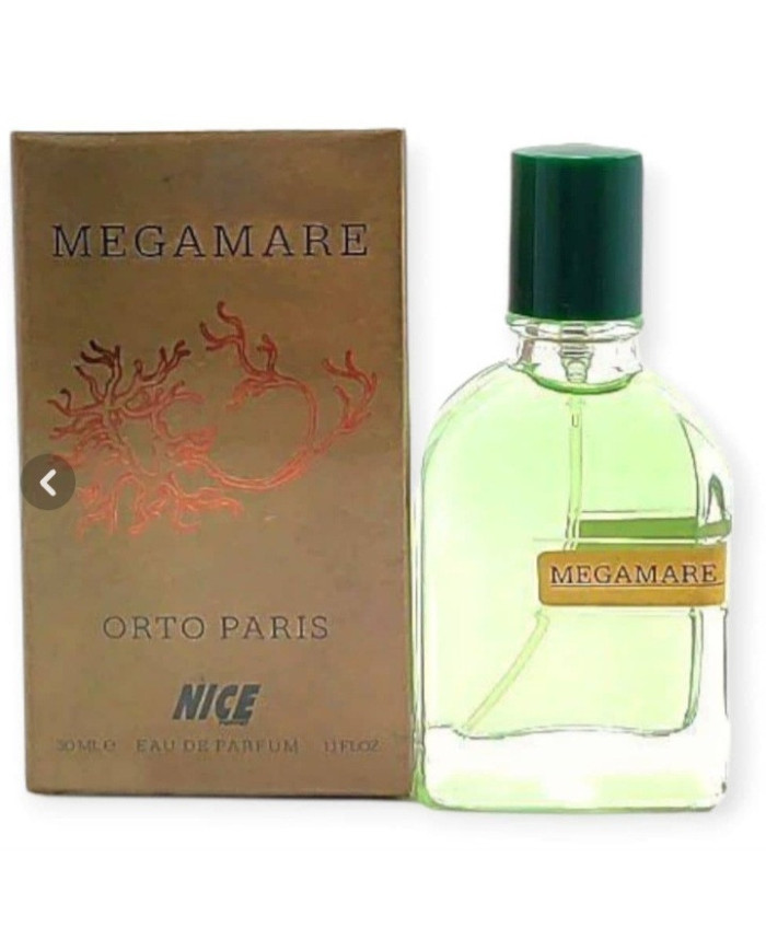 ادوپرفیوم نایس پاپت Nice مدل اورتو پاریسی مگاماره Megamare Orto Parisi حجم 30 میلی لیتر طرح مارک