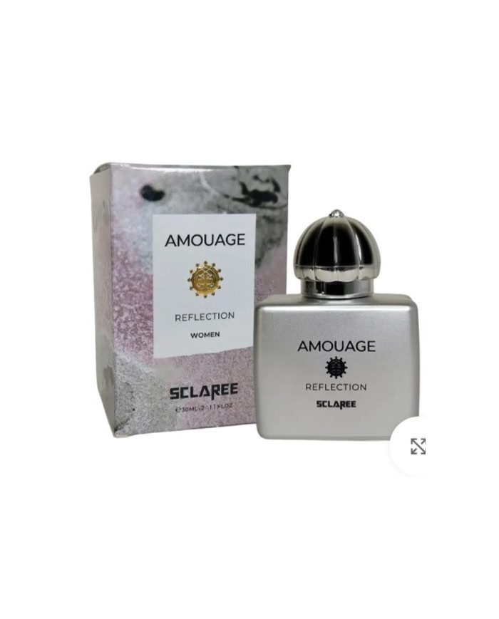 ادوپرفیوم زنانه اسکلاره Sclaree مدل آمواج رفلکشن Amouage Reflection حجم 30 میلی لیتر طرح مارک