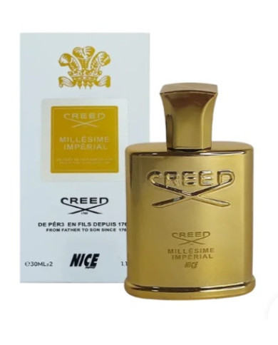 ادوپرفیوم نایس پاپت Nice مدل کرید امپریال میلسیم Creed Imperial Millesime حجم 30 میلی لیتر طرح مارک