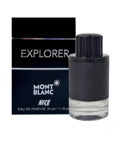 ادوپرفیوم مردانه نایس پاپت Nice مدل مونت بلنک اکسپلورر Mont Blanc Explorer حجم 30 میلی لیتر طرح مارک