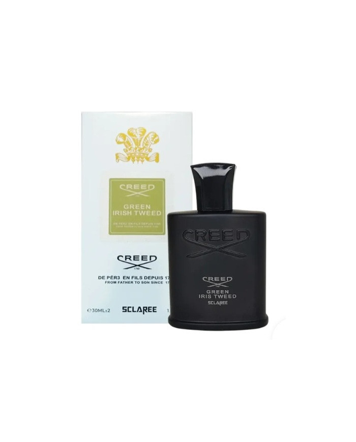 ادوپرفیوم مردانه اسکلاره Sclaree مدل کرید گرین ایریش توید Creed Green Irish Tweed حجم 30 میلی لیتر طرح مارک