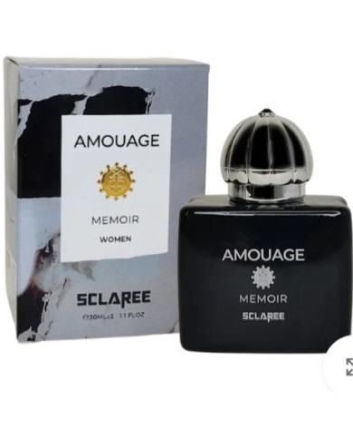 ادوپرفیوم زنانه اسکلاره Sclaree مدل آمواج ممویر Amouage Memoir حجم 30 میلی لیتر طرح مارک