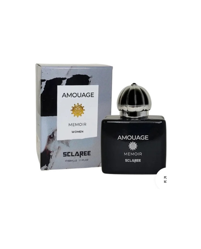 ادوپرفیوم زنانه اسکلاره Sclaree مدل آمواج ممویر Amouage Memoir حجم 30 میلی لیتر طرح مارک