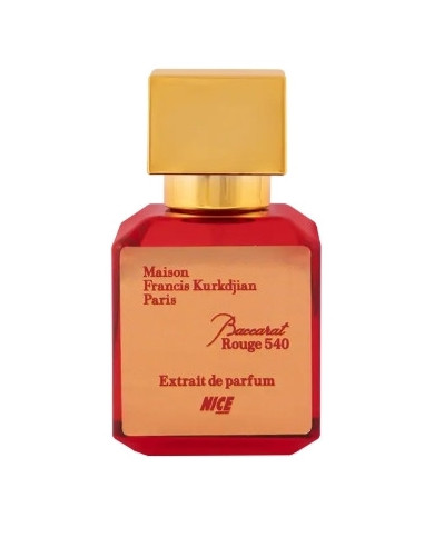 ادوپرفیوم مینیاتوری نایس پاپت Nice مدل باکارات رژ اکستریت Baccarat Rouge Extrait حجم 30 میلی لیتر